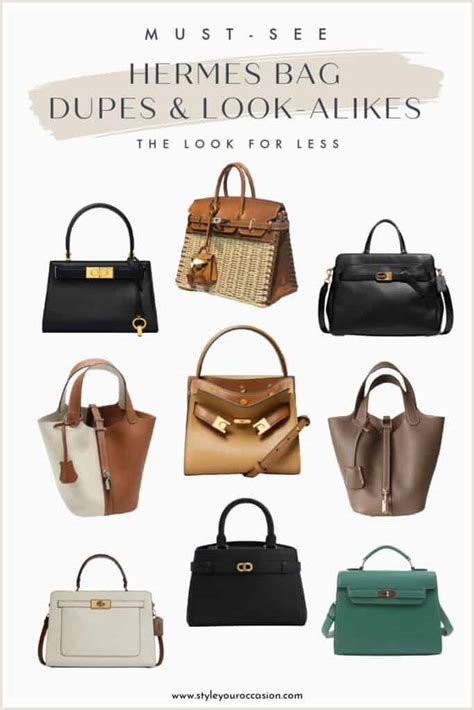 hermes inspired bag dupes.